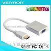HDMI Male to VGA Female HDMI Converters Audio and Video Adapter 1080p with Plastic Shell