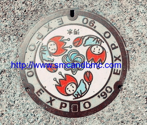 Anti-theft FRP Round manhole cover