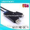 Intelligent LED Light Micro USB Extension Cable ABS Plastic Casing for Mobile Phone