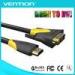 18 + 1 Gold Plated DVI to HDMI Cable High Speed 1080p Awm 20276 For HDTV / DVD / VCD