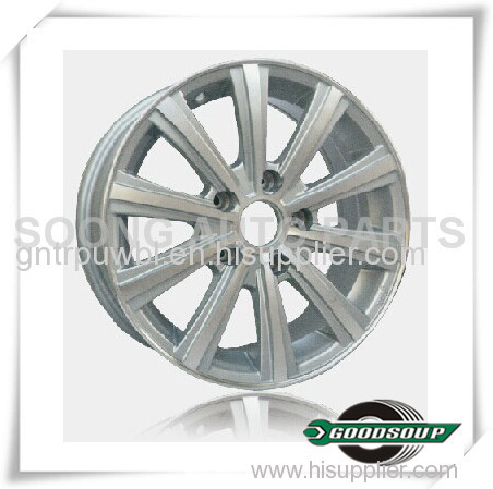 Silver High Quality Alloy Aluminum Car Wheel Alloy Car Rims