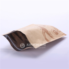 Kraft paper bag Aluminum foil Zipper Stand up Suppliers