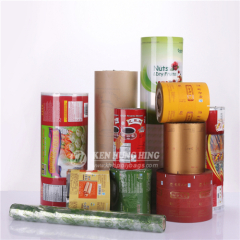 High Quality OEM CMYK Printed Plastic Film