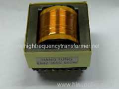 Custom amplifier toroid transformer / ER type transformer 127v for TV set horizontal