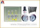 Aluminum Gas Control Circuit Gas Regulator Pressure Gage / Meter With CE , ISO OEM