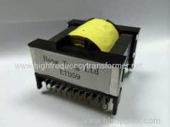 etd small electrical switch mode EE ETD RM PQ electronic transformer with electrical ferrite magnet core Chitransformer