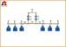 Three Groups of Oxygen Double-side Gas Cylinder Manifold For Cutting Machine