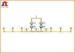 Double side Oxygen Fuel Gas Cylinder Manifold , Brass Gas Valve Manifold