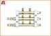 2 Outlet Cutting Machine Gas Distributors For Cutting Torch , Gas Separation Panel Group