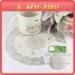 Round Silver Heat Resistant Table Decoration PVC Placemat Promotional Home Craft