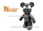 Black Spider Man Hand Drawing POPOBE Vinyl PVC Bear Gifts 20 Inch