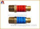 3 / 8 Gas Flashback Arrestor For Cutting Torch In Flame Cutting Machine