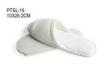 Hotel slippers, Eco - friendly White Cotton Hotel Slippers For 5 Star Hotel, openToe