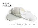 Hotel slippers, Eco - friendly White Cotton Hotel Slippers For 5 Star Hotel, openToe