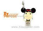 2 Inch White POPOBE Bear Cute USB Flash Drives Gift for Brand Promotion Item