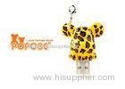 8GB Fashion Leopard Grain POPOBE Bear Gift USB Flash Drive of TOSHIBA Chip