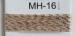 MH gold metallic yarn for crochet Embroidery Hand Knitting 12micron