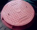 Fiberglass safety Round manhole cover