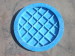 Durable FRP round manhole cover