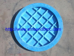 Colorful and high strength round manhole cover