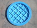 Colorful and high strength round manhole cover