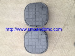 Smart type golf course Round Manhole Cover of SMC Composite Material