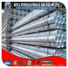 bs1387 hot dip galvanized steel pipes
