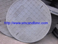 Pavement round SMC BMC manhole cover