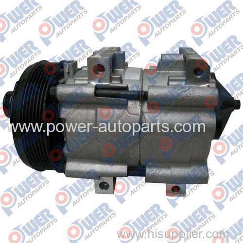 AC COMPRESSOR WITH 96BW 19D629 AA