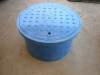 Durable FRP material round manhole cover 700mm