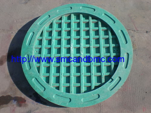 SMC material round manhole cover