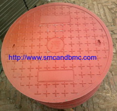 high intensity FRP composite material anti-theft manhole cover