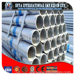 hot dip galvanized steel pipes for manufacture