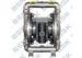 Stainless Steel Pharmacy Air Driven Diaphragm Pump For Chemicals