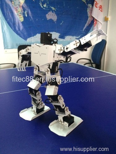 feetech New 17 Degrees of Freedom Humanoid Robot With Full Steering Bracket Accessories