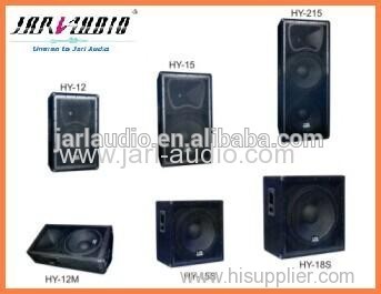 full range wooden speakers/stage power speakers