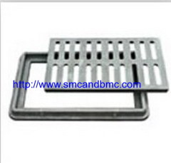 Light weight and corrosion resistant SMC FRP material drain cover