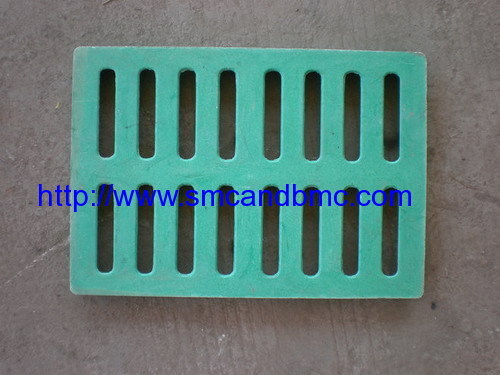 High intensity BMC or SMC drain cover