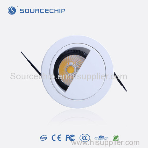 15W adjustable LED downlight hotel down light supplier