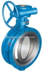 Class 125~300 Triple Offset Metal seal Butterfly Valve