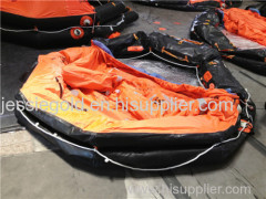 open reversible life raft