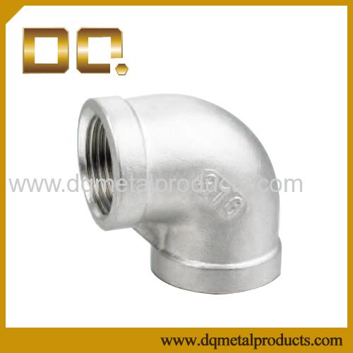Stainless Steel Threaded Fittings Series 90'Elbow