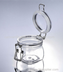 250g PET seal jar- airtight cream jar- airtight cosmetic jar-airseal jar