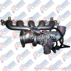 Turbo Charger with 9M5N 6K682 AA