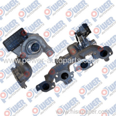 Turbo Charger with 6S7Q6K682AA/AB/AC/AD/AF/AG