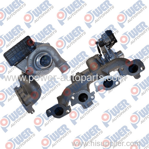 Turbo Charger with 6S7Q 6K682 AA/AB/AC/AD/AF/AG