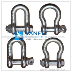 G209 Anchor Shackle US Type Screw Pin Drop Forged
