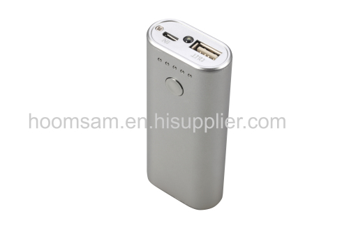 5000mAh Mobile Charger for Smart Phone, CE/RoHS/FCC