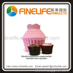 Hot sell Silicone Giant Cupcake molds