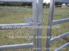 cost effective steel tube corral fencing panel for livestock cattle horses